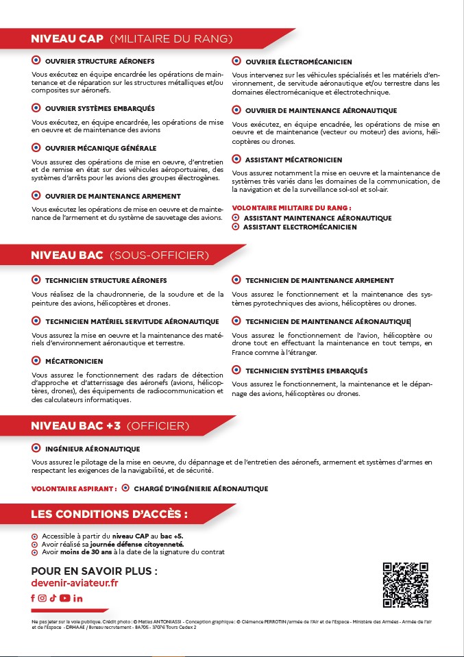 Maintenance aéro AAE - 2