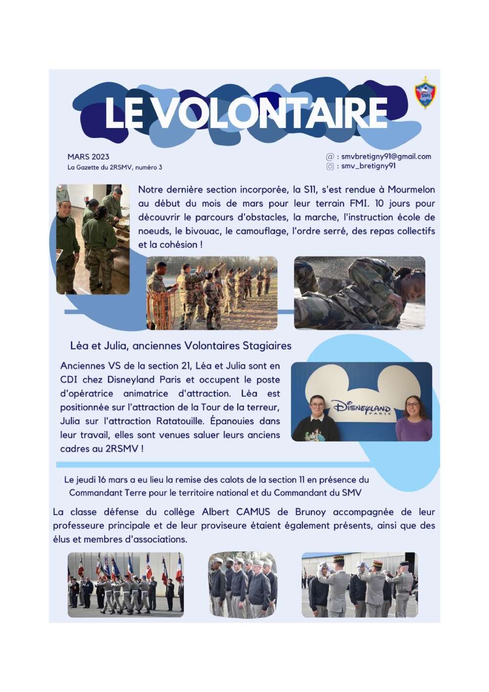 Le Volontaire : 2e RSMV - Fevrier 2023