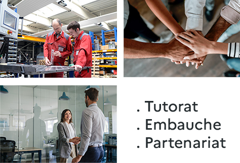 Tutorat, embauche, partenariat